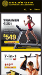 Mobile Screenshot of getgoldsgym.com